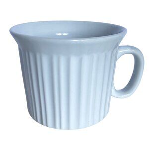 CorningWare FRENCH WHITE 20 Oz Stoneware Soup Mug Large Serving Cup Vintage